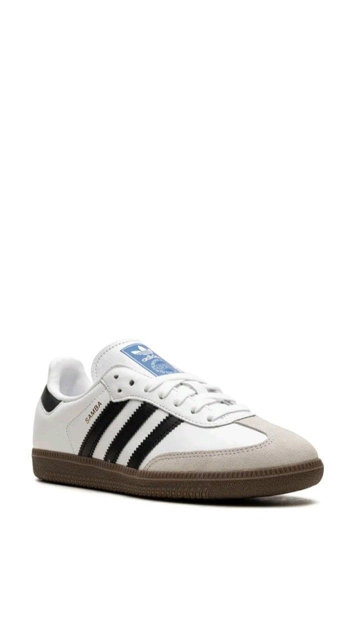 Adidas - Samba OG de piel en blanco