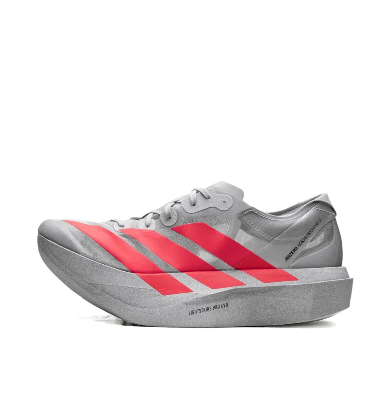ADIDAS ADIZERO EVO SL - GRIS/ROSADO