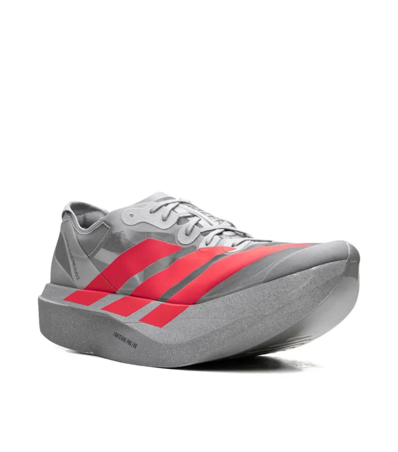 ADIDAS ADIZERO EVO SL - GRIS/ROSADO